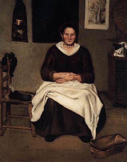 Old Woman Seated, Antonio Puga